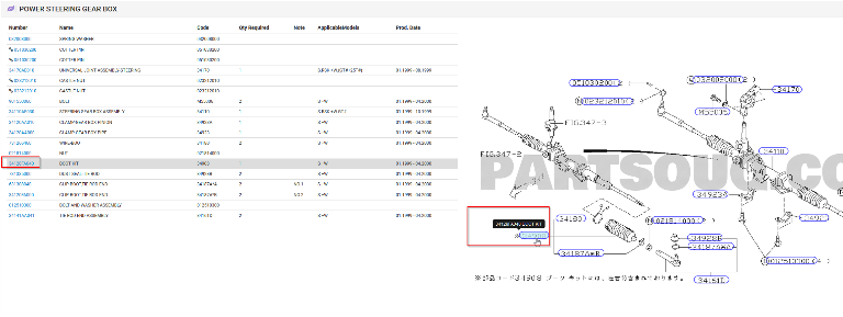 2020-11-01 10_35_31-POWER STEERING GEAR BOX _ LEGACY Japan 18.05.1999 _ BH5-061065 _ Subaru _ Genuin.png